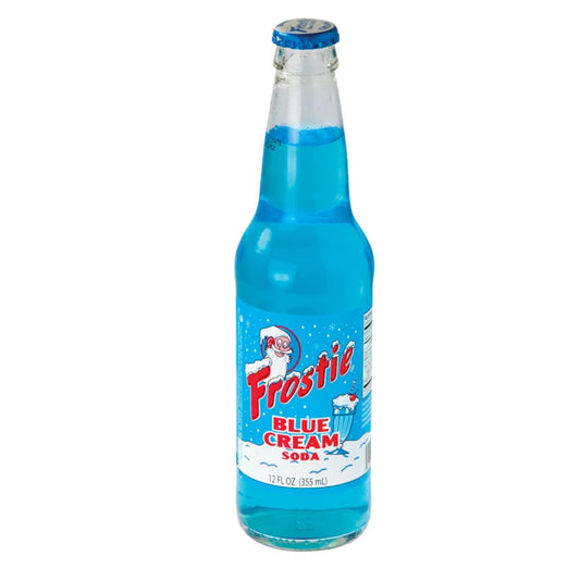 Frostie Blue Cream Soda (bottle) Case