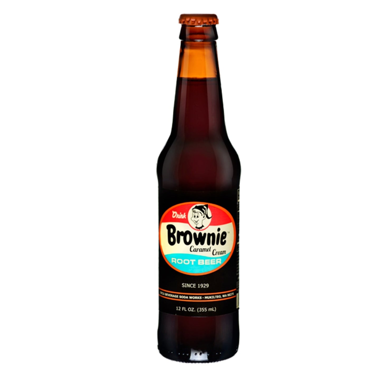 Brownie Caramel Root Beer - Vintage Soda Company