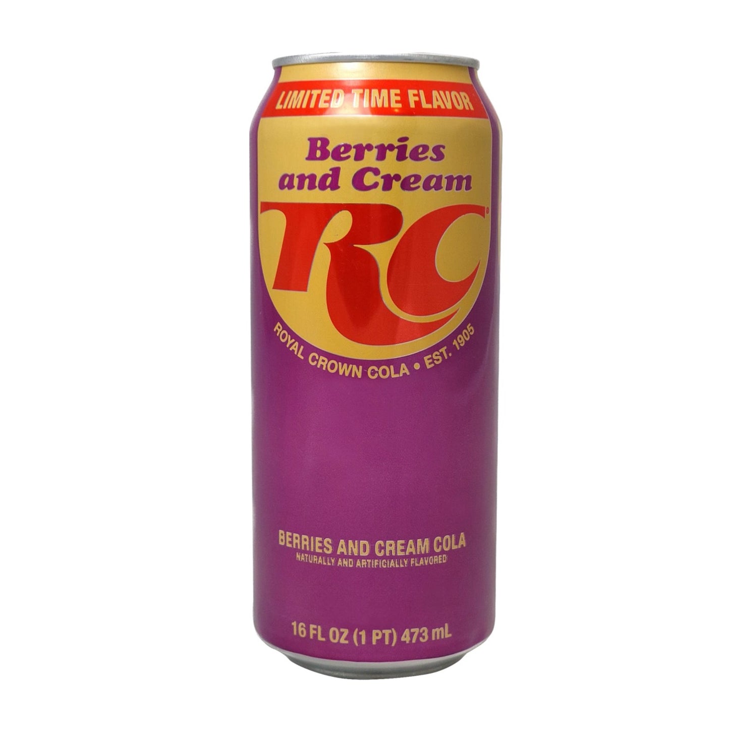 NEW - RC Cola - Berries & Cream