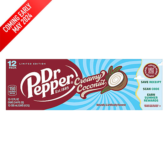* COMING SOON * Dr Pepper Creamy Coconut