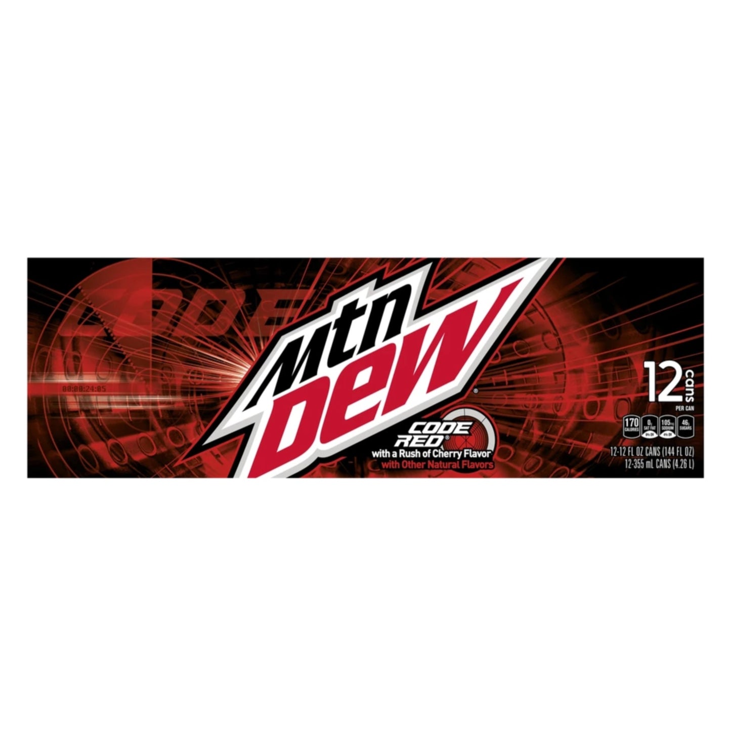 Mountain Dew Code Red - Case