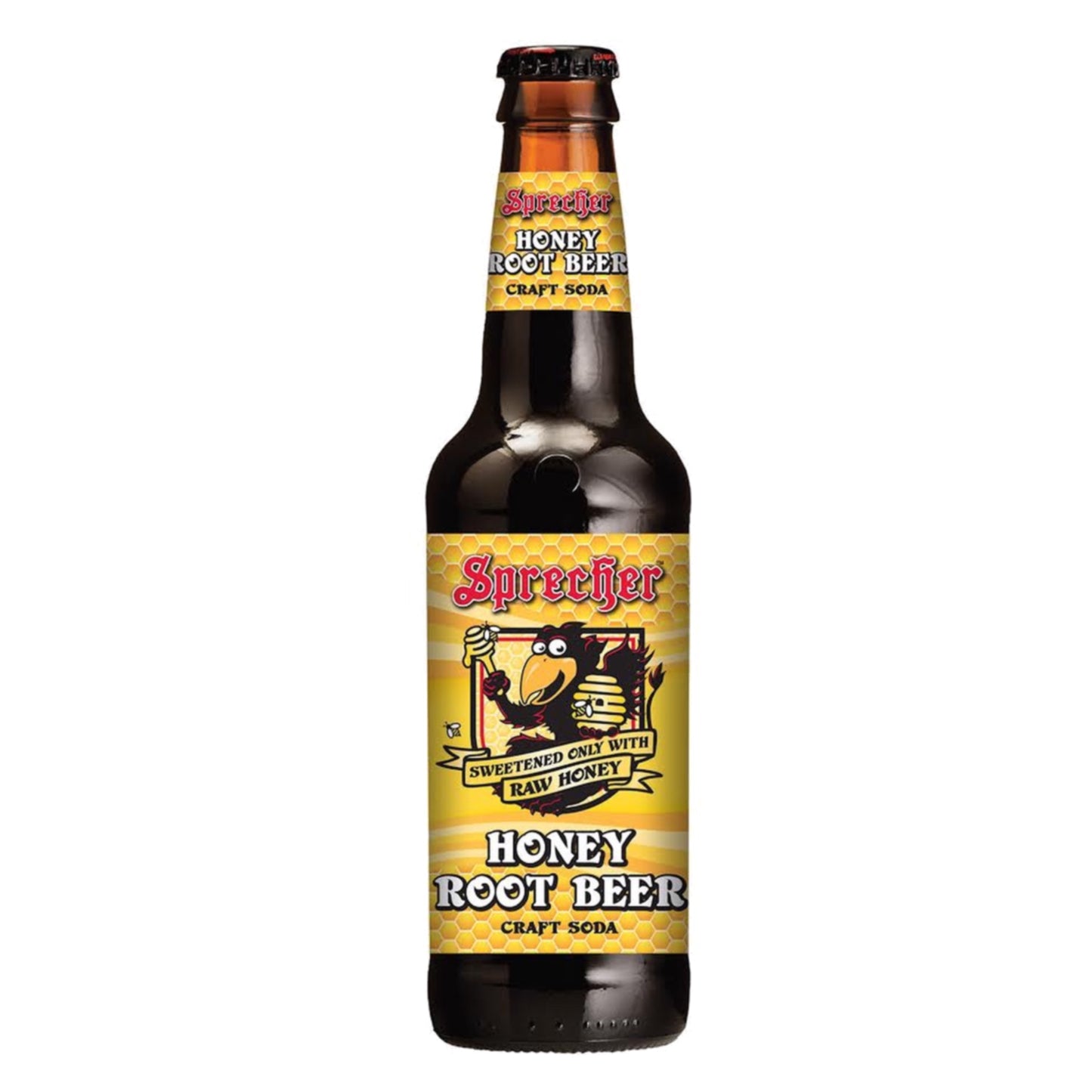 Sprecher's Honey Root Beer Case Vintage Soda Company