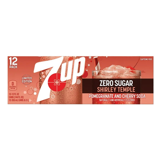 7up Shirley Temple Zero