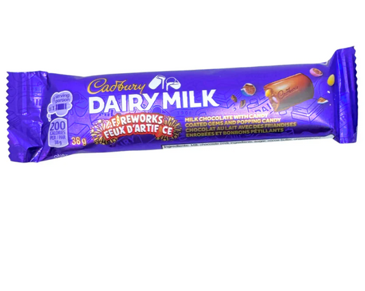 Cadbury Dairymilk Fireworks Bar