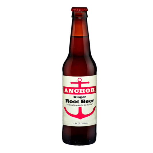 Anchor Ginger Root Beer Case - Vintage Soda Company