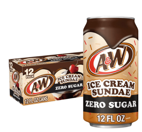 A&W Ice Cream Sundae Zero - Vintage Soda Company