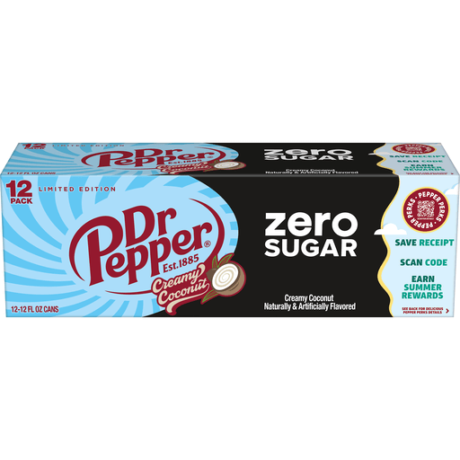 Dr Pepper Creamy Coconut Zero