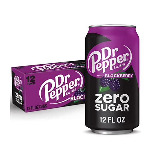 ** NEW** Dr Pepper Blackberry Zero