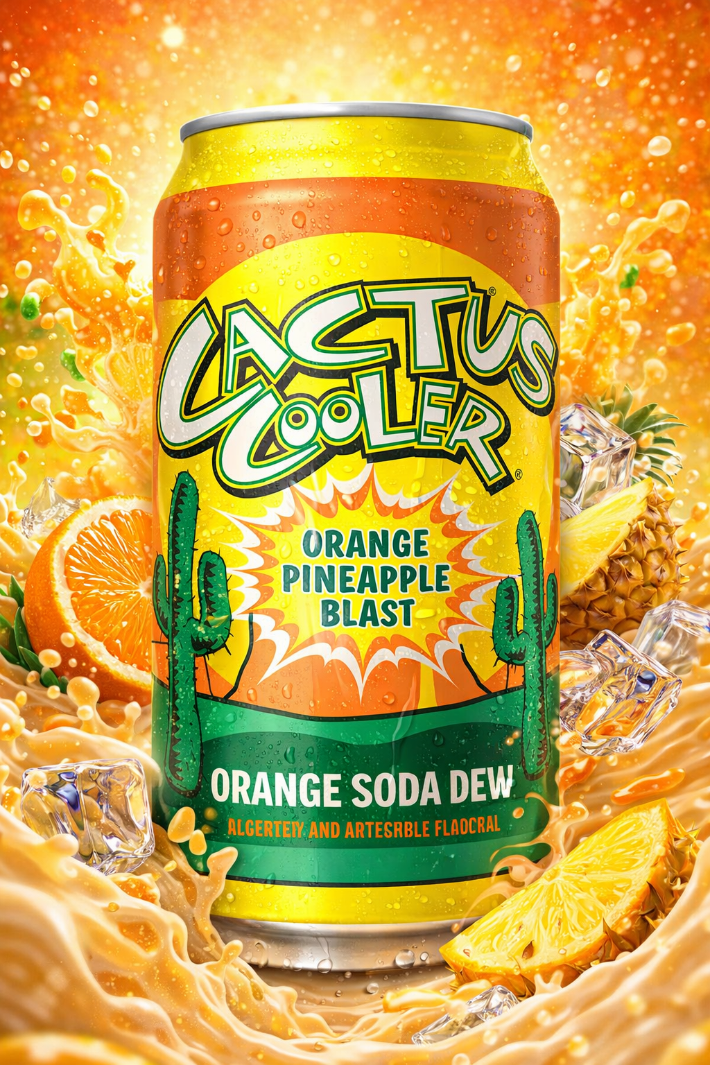 Cactus Cooler - Vintage Soda Company