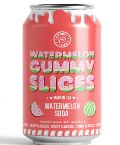 Candy Lips - Watermelon Gummy Slices - Vintage Soda Company