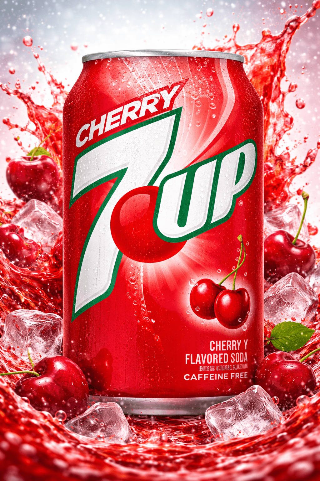Cherry 7 Up - Case - Vintage Soda Company