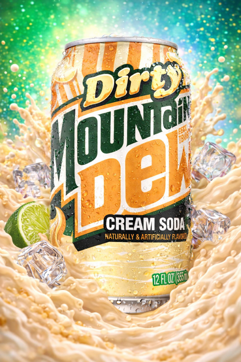 Dirty Mountain Dew Cream Soda - Vintage Soda Company