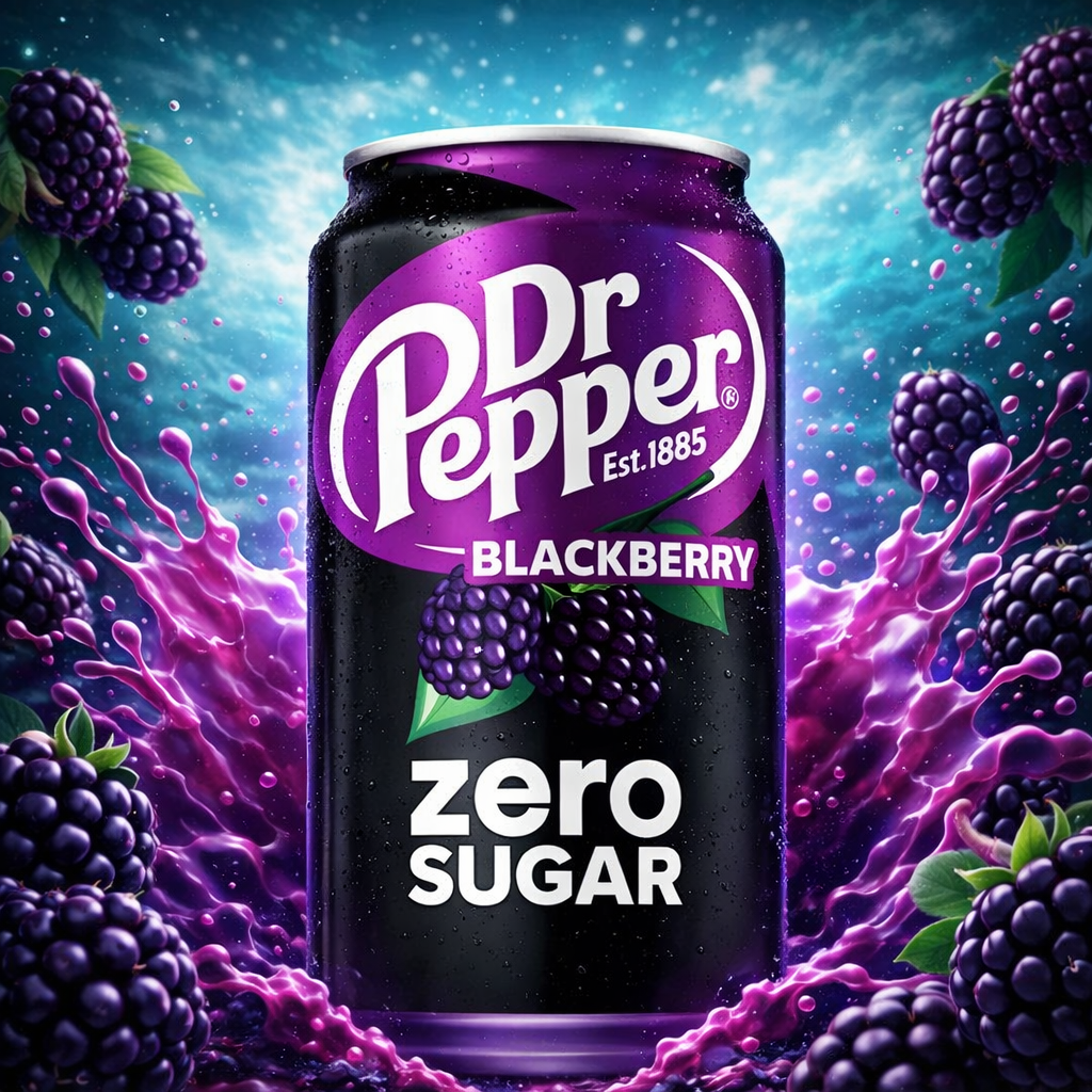 Dr Pepper Blackberry Zero - Vintage Soda Company