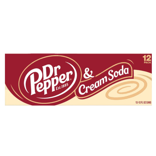 Dr Pepper & Cream Soda Case - Vintage Soda Company