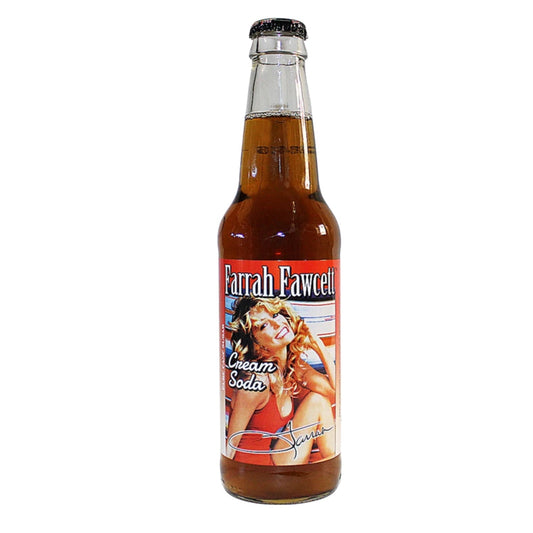 Farrah Fawcett Cream Soda Case - Vintage Soda Company