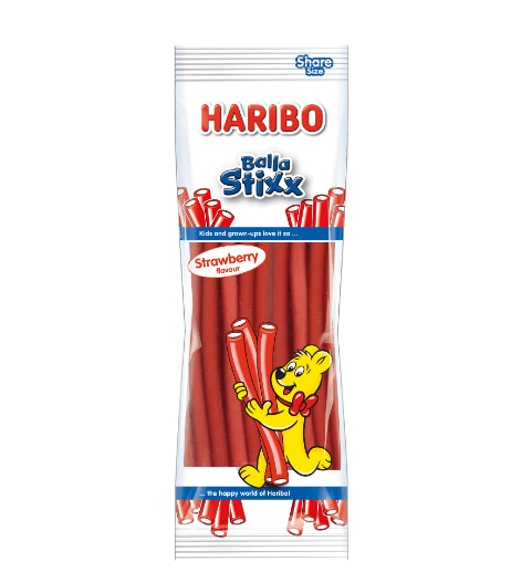 Haribo Balla Stixx - Strawberry - Vintage Soda Company
