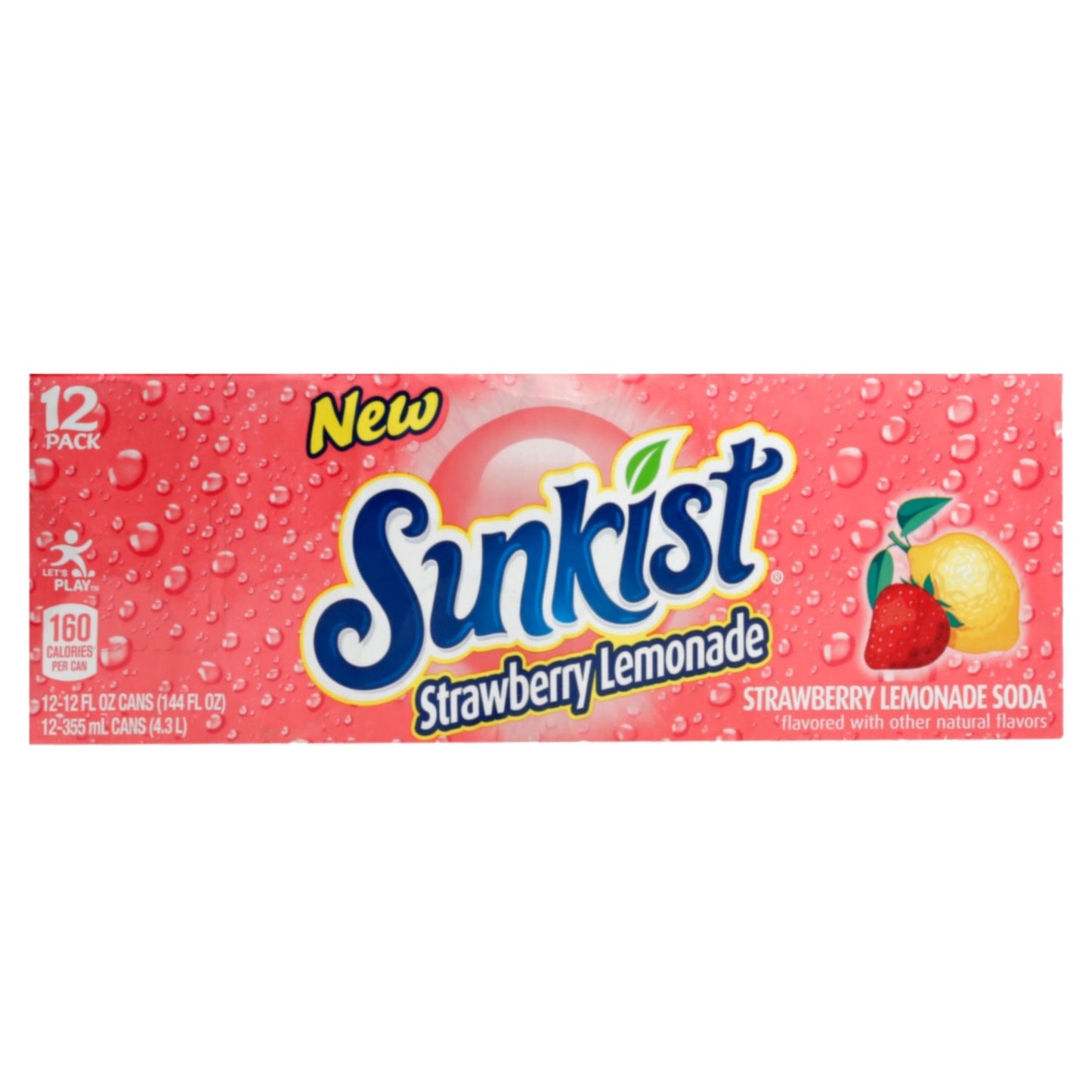 Sunkist Strawberry Lemonade - Case
