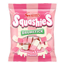 Swizzles Squashies - Drumstick Strawberries & Cream