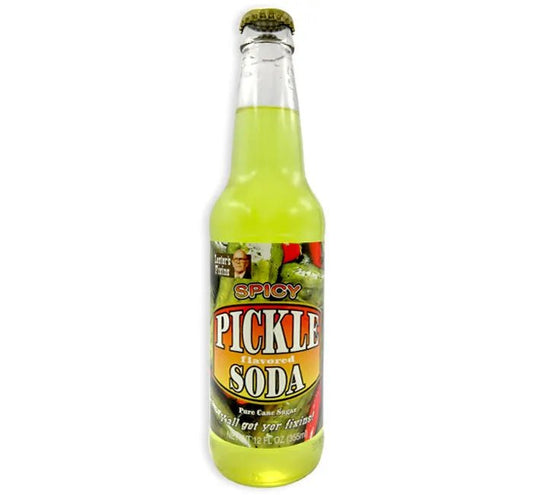 Lester's Fixins Spicy Pickle Juice Soda Case - Vintage Soda Company
