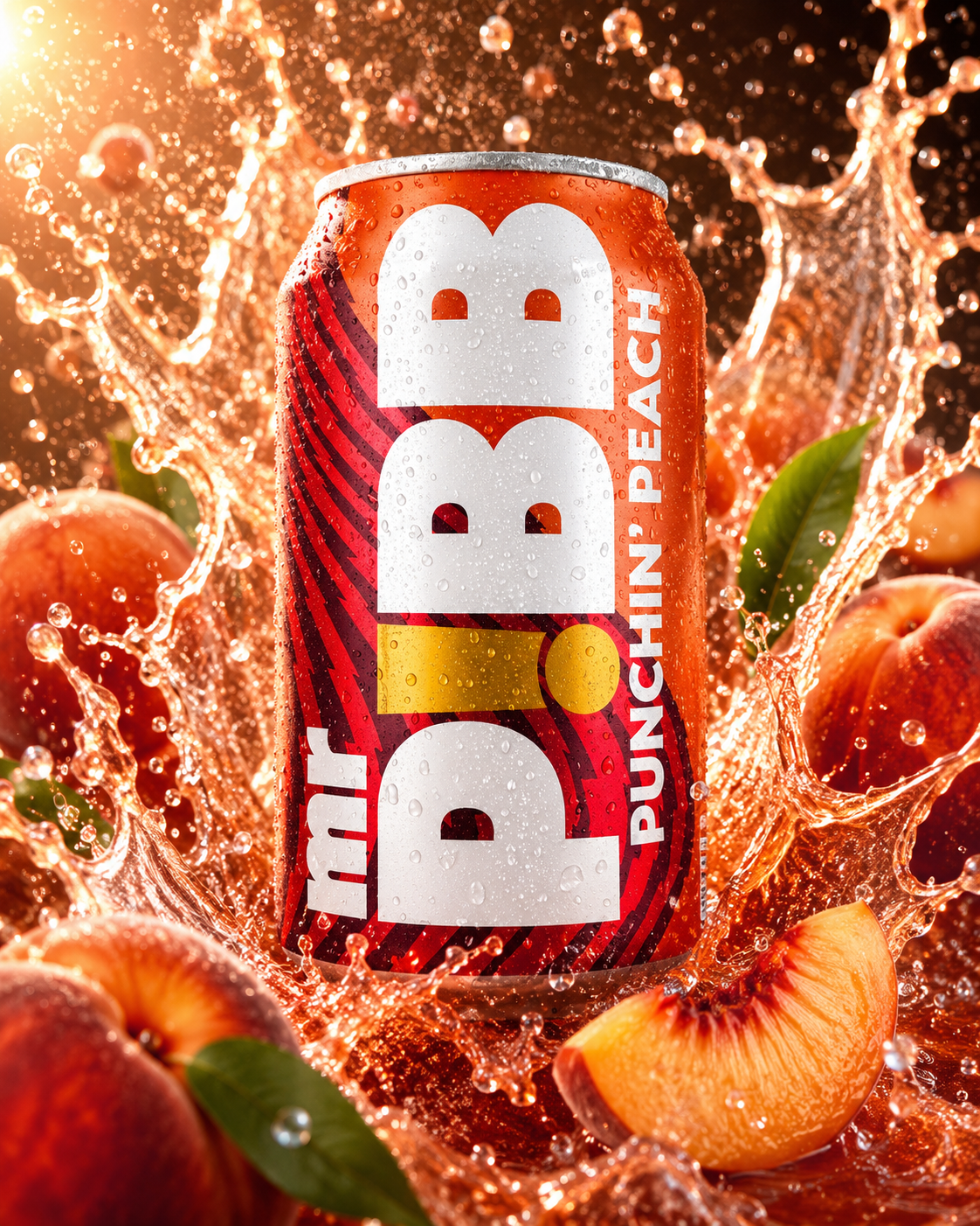 Mr Pibb Punchin Peach - Vintage Soda Company