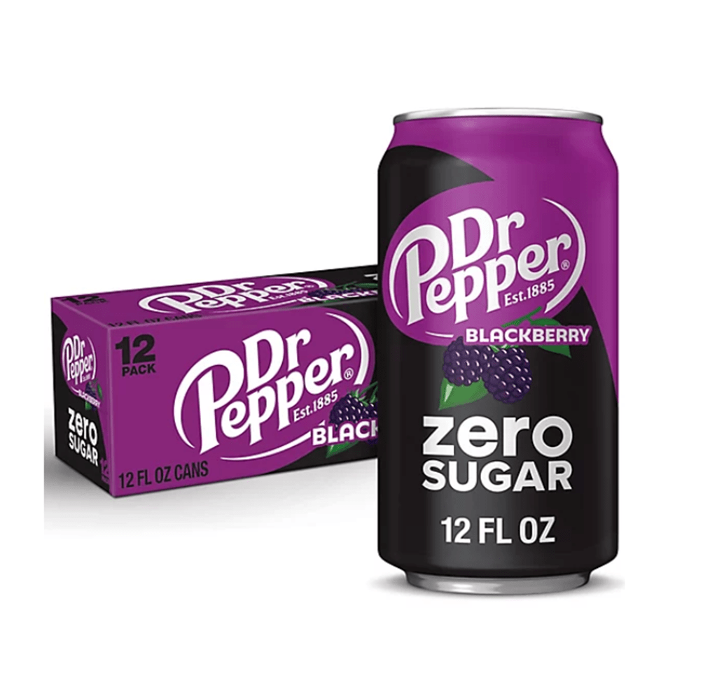 ** NEW** Dr Pepper Blackberry Zero - Vintage Soda Company