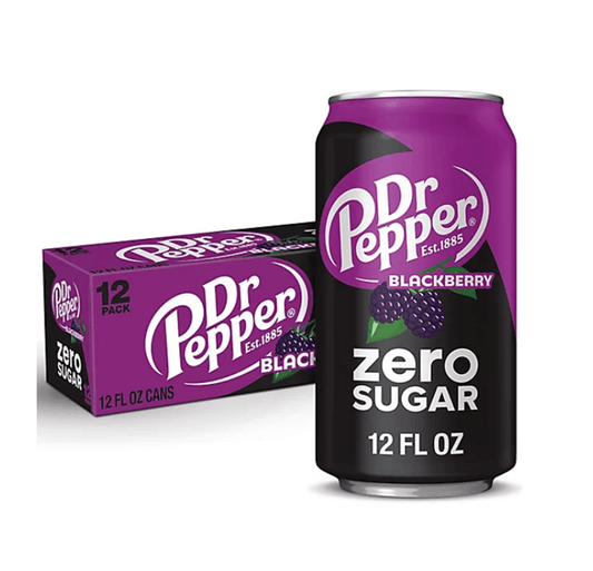 ** NEW** Dr Pepper Blackberry Zero - Vintage Soda Company