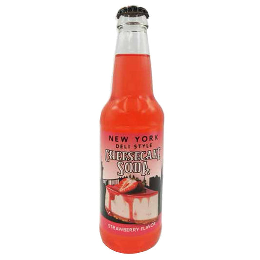 ** NEW ** New York Style Strawberry Cheesecake Soda - Vintage Soda Company