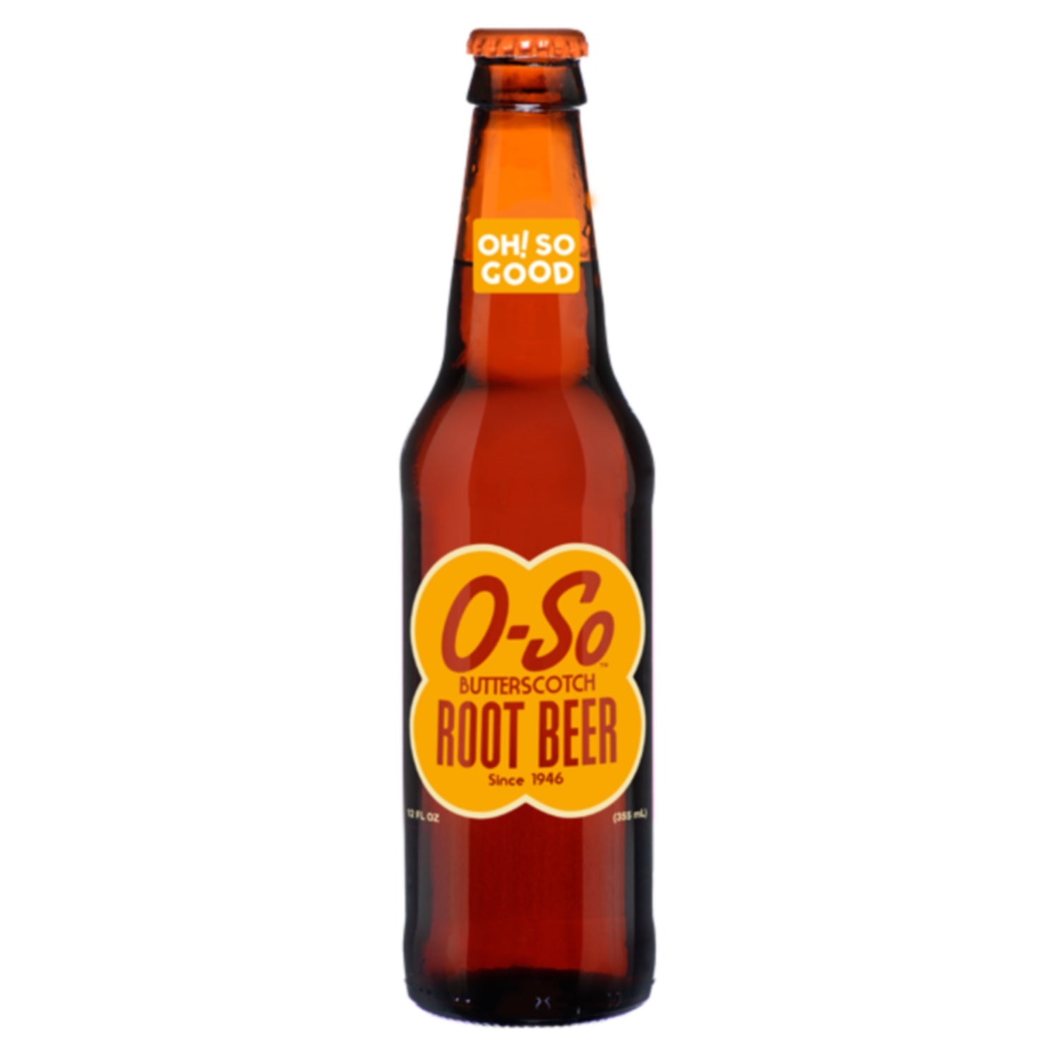 O - so Butterscotch Root Beer Case - Vintage Soda Company