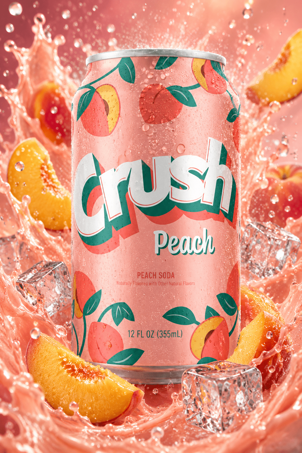 Peach Crush - Case - Vintage Soda Company