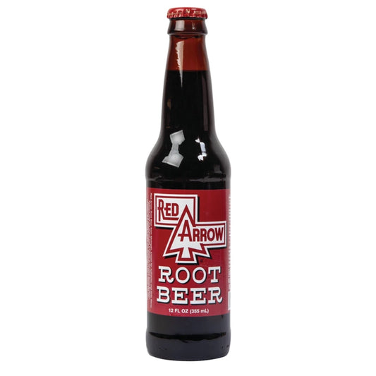 Red Arrow Root Beer Case - Vintage Soda Company