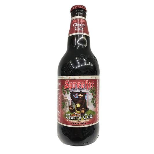 Sprecher's Cherry Cola Case - Vintage Soda Company