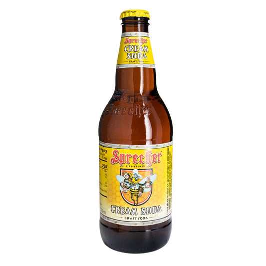 Sprecher's Cream Soda Case - Vintage Soda Company