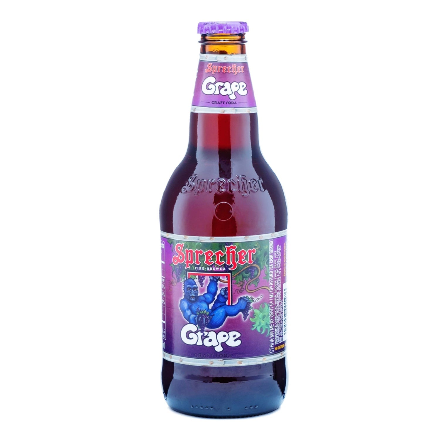Sprecher's Gorilla Grape Case - Vintage Soda Company