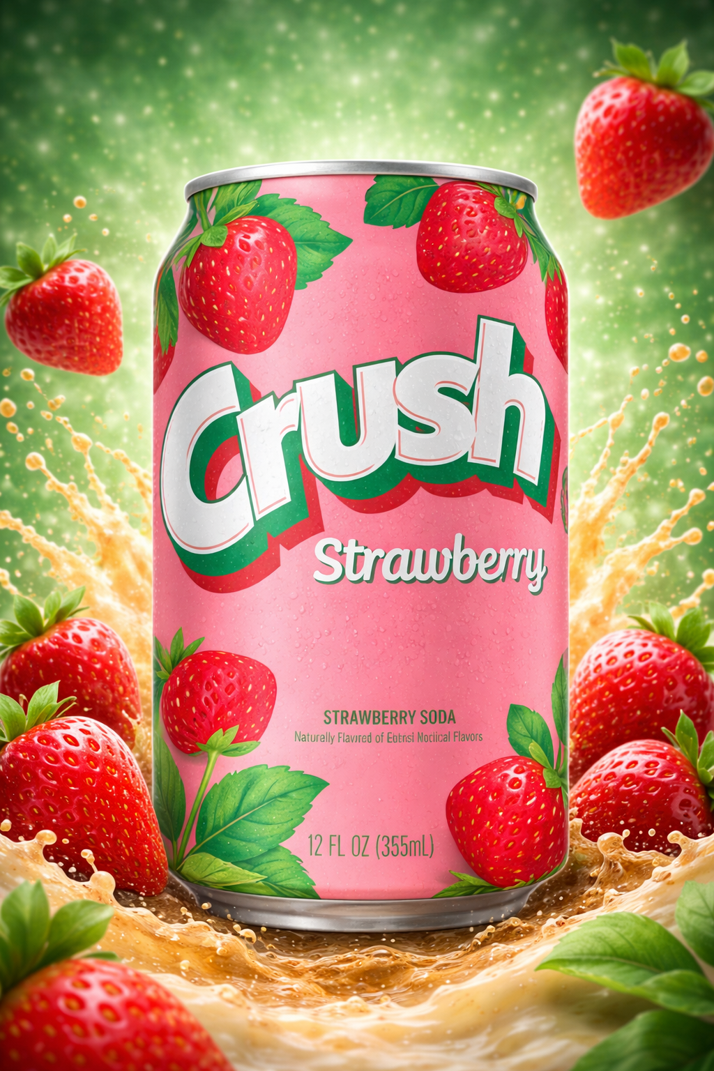 Strawberry Crush - Case - Vintage Soda Company