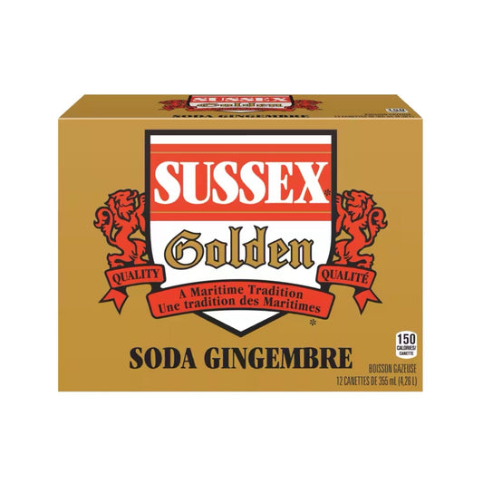 Sussex Ginger Ale Case - Vintage Soda Company