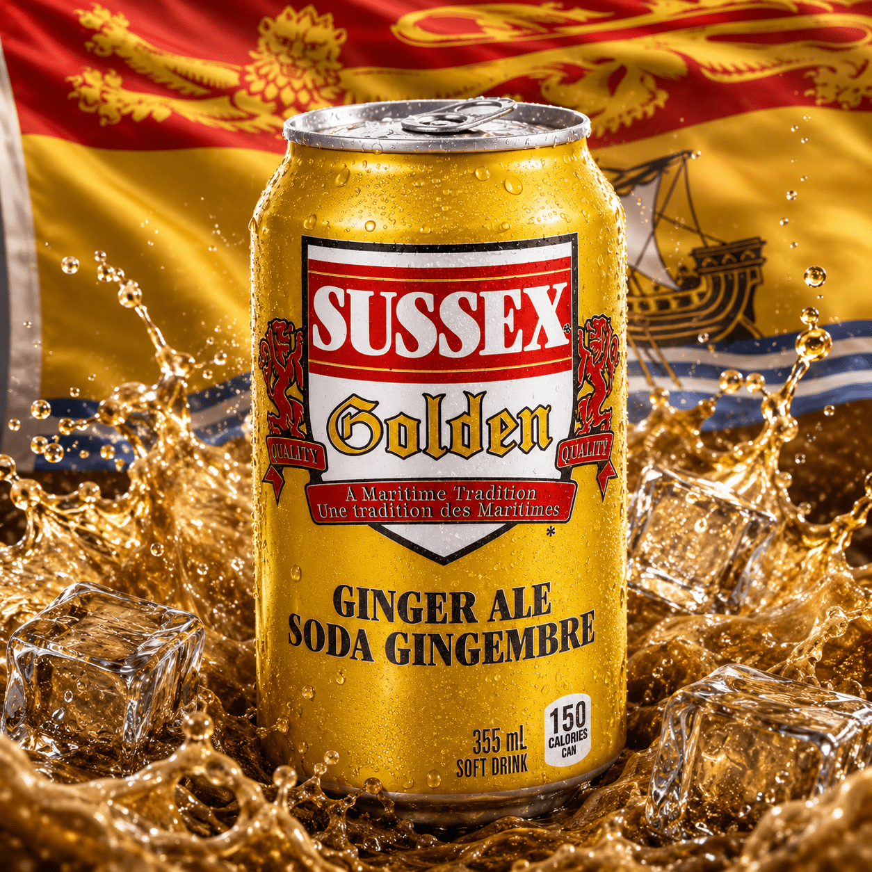 Sussex Ginger Ale Case - Vintage Soda Company