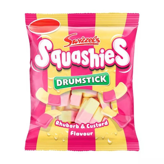 Swizzles Squashies - Drumstick Rhubarb & Custard - Vintage Soda Company