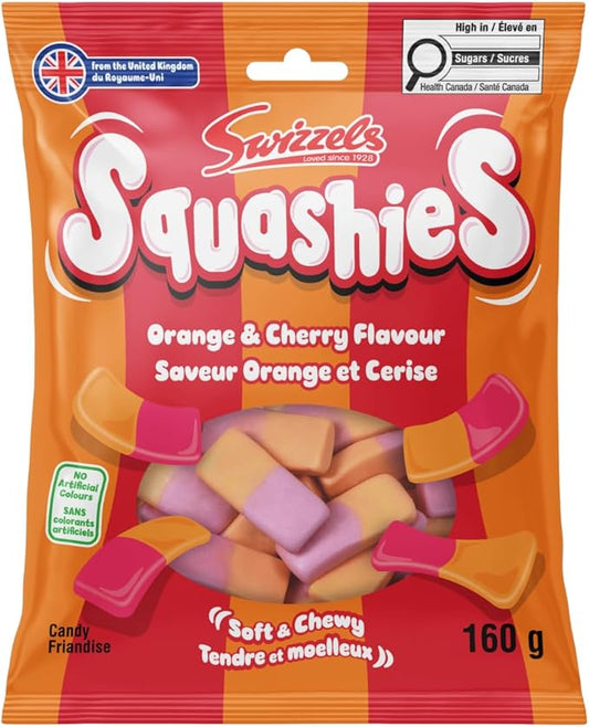 Swizzles Squashies - Orange & Cherry - Vintage Soda Company