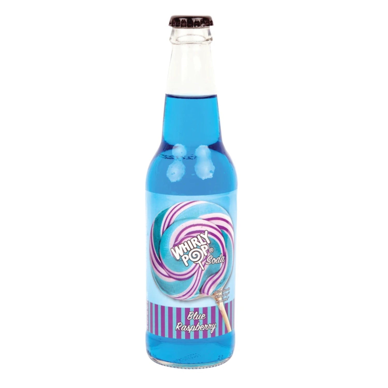 Whirly Pop Soda - Blue Raspberry - Vintage Soda Company